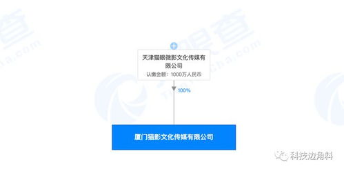 貓眼落戶廈門，成立貓影傳媒公司，布局數字內容制作服務